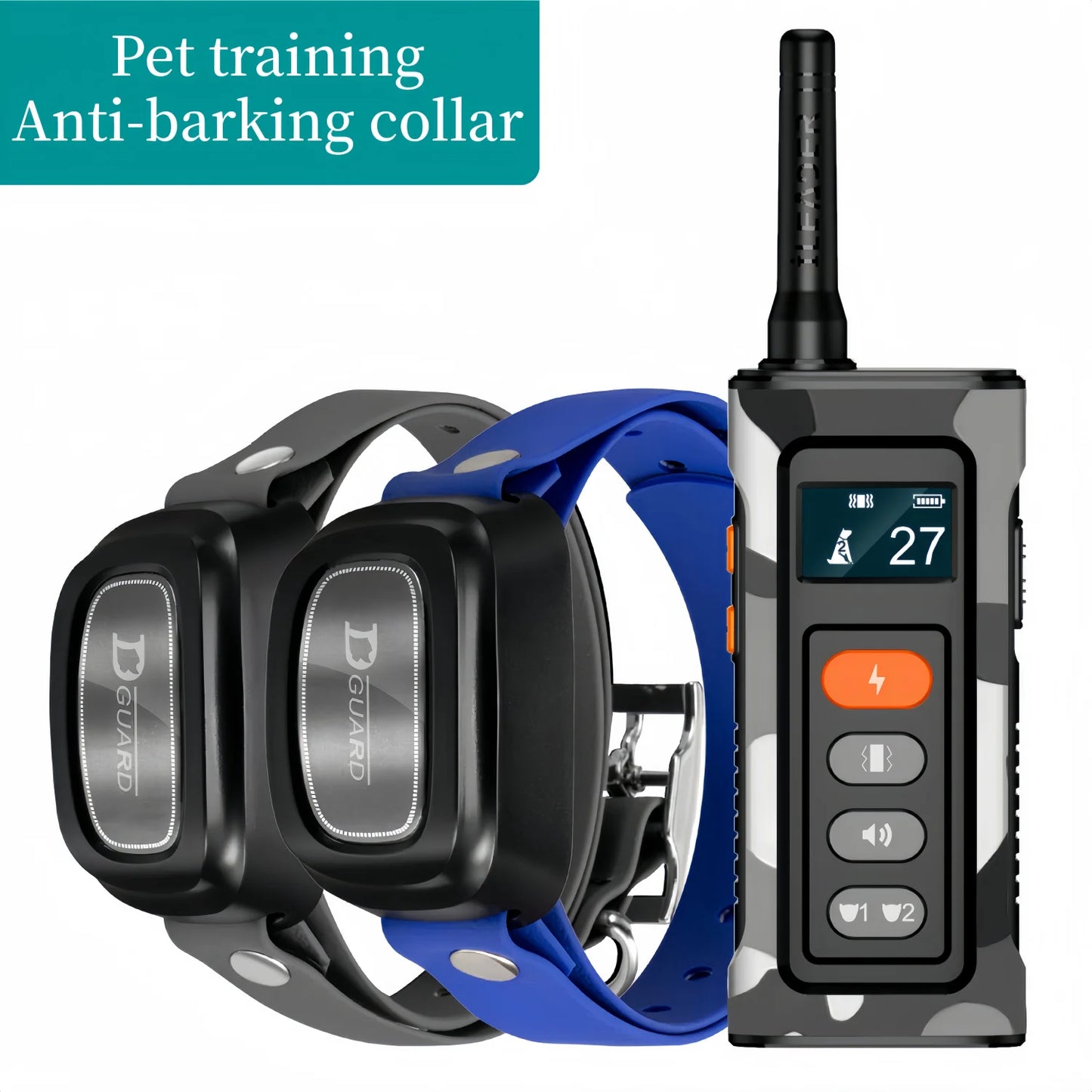 Remote Control Waterproof Pet BehaviorFor 8-150lbs Puppy With Shock Vibration 3300Ft Electric Dog Training Collar for all dogs