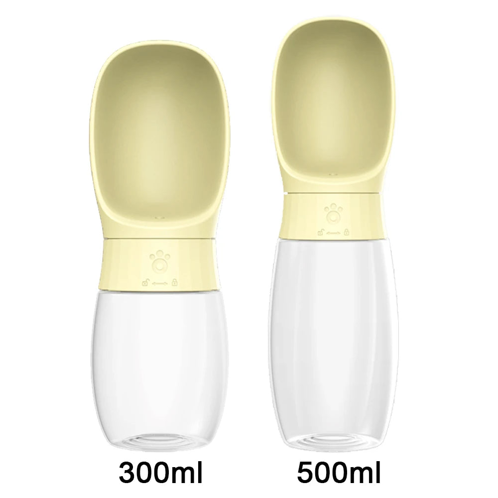 500ml Big Dog Water Bottle Portable Drinking Bowl For Small Medium Dogs Cat Travel Hiking Puppy Pet Water Dispenser Cup Labrodor