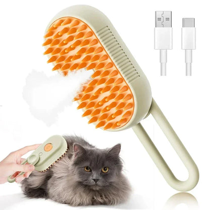 Pet Spray Hair Comb Pet Hair Remover Cleaning Brush Cats Grooming Dog Accessories Tools Dematting Water Mist Humidifier Comb